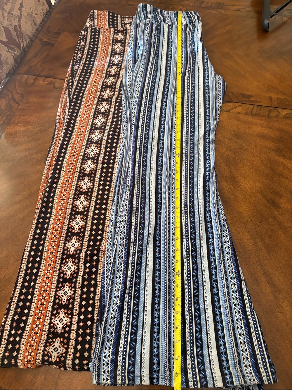 No Boundaries Wide Leg Pants XXL 19 XXXL 21 Boho Print 2 Pair Bundle